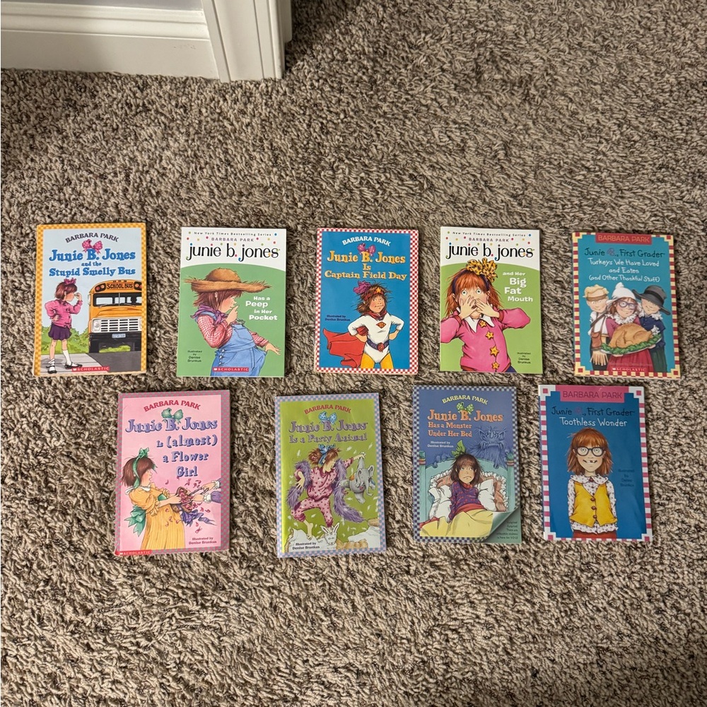 Junie B. Jones Kids Book Set - Colorful Collection